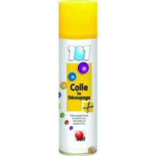 Cola em Spray Temporária - ODIF - 250 ML - Multicolorido - Madeira/Metal/Tecido