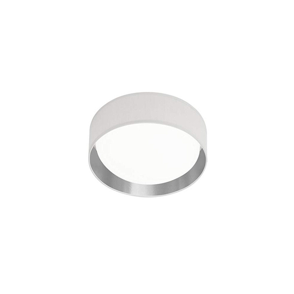 Search 9371-50Wsi Gianna Flush Ceiling In And - Dia: 500Mm Light/White/Silver