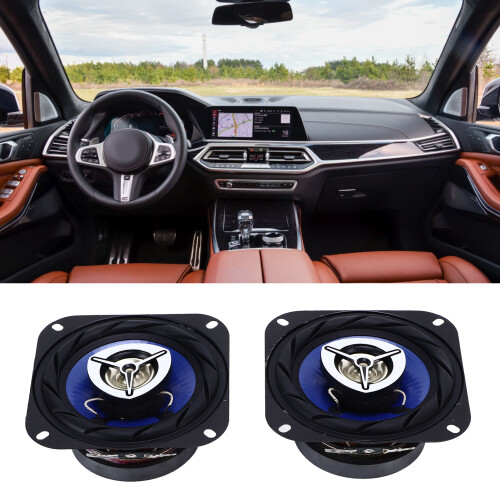 2 pezzi di woofer per auto 280W 4Ω, 10cm/4in, 14cm, 12V