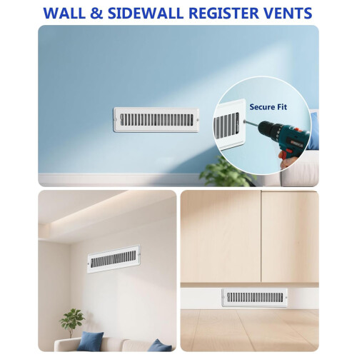 6Pcs Rustproof Air Cover with Adjustable Airflow High Efficiency 2