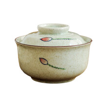 Ceramic Covered Ramen Noodles Bowl Microwave and-Qinglian