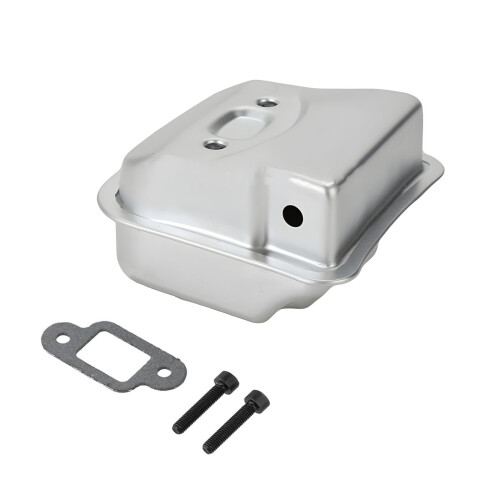 Optimized Exhaust Muffler for Chainsaw Reducing Noise and