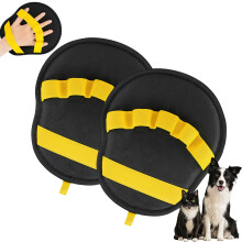(1 pcs)Pet Hair Removers Glove High Densities-Yellow 2