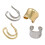 Multifunctional Arc Shape Copper Ear Cuff Not-Gold-color A 2