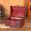 Rustics Wood Storage Box Featuring Lock Clasp-distressed gray 7