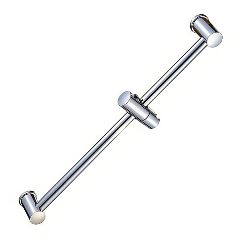 Simple Installation Adjustable Shower Poles-Round plating