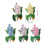 Hydrangea Flower Brooch Featuring Enamel Finish Ideal-yellow 4