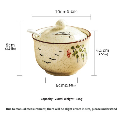 Ceramic Container for Home and Office Salt Glaze Finish-Flower 2