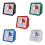 Quiet Kitchens Timer with 60 Minutes Visual Countdowns-Red 2
