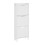 SoBuy Meuble à chaussures blanc 3 portes 1