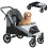 PawHut Carrito para Perro Gris 124 x 67 x 100 cm 1