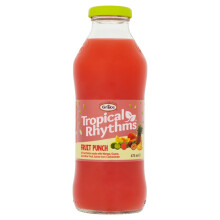 Tropical Rhythms Fruit Punch 330ml (Pack of 12)