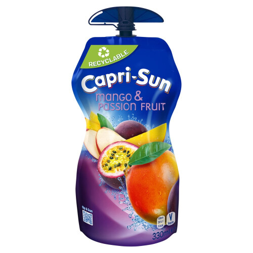 Capri-Sun Mango & Passion fruit 330ml  (Pack of 15)