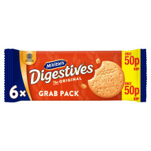 McVitie's Digestives The Original Biscuits 90g (Pack of 10)