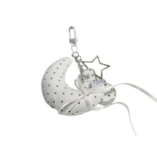Fashionable Cellphone Cord With Heart And Star Charm Jewelry-B