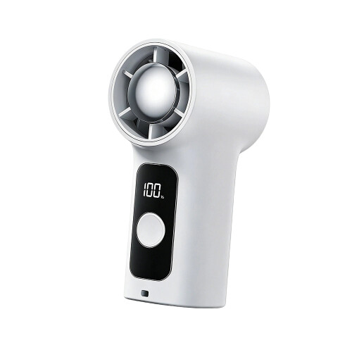 Quiet Handheld Fan 6 Speed Mini Cooling Desk Fan USB-White 1