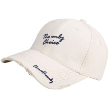 Classical Cotton Baseball Cap With Curved Brims Sun-Cream