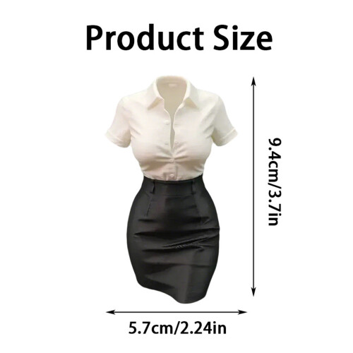 3D Printed Professional Office Lady Sculpture For Office 2