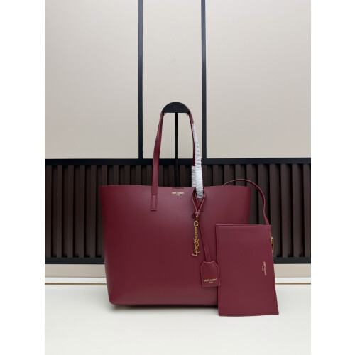 YSL Leather Tote Large Open Top