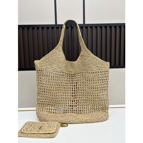 YSL Raffia Icare Tote Large 58cm 1