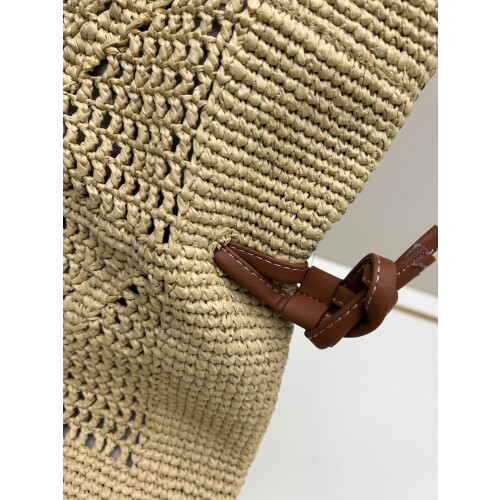 YSL Raffia Icare Tote Handmade 45cm 2