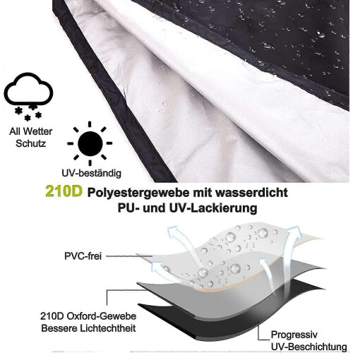 50 x 45 cm Waterproof Round Grill Cover_Surprise Gift 1