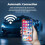 Wireless CarPlay adapter 2025 - Compatible with iPhone compatible IOS & Android_black/Black_Surprise Gift 4