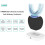 Electric Toothbrush, Automatic Toothbrush, U-Shaped Sonic Toothbrush compatible Whiter Teeth with Replaceable Brush Heads Black_Surprise Gift 2