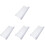 4Rolls Removable Static Cling Window Film Transparent Privacy Sticker 2