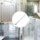 4Rolls Removable Static Cling Window Film Transparent Privacy Sticker 8