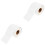 Adhesive Label Paper Stickers White Matte for DIY Home Projects 2