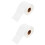 Adhesive Label Paper Stickers White Matte for DIY Home Projects 4
