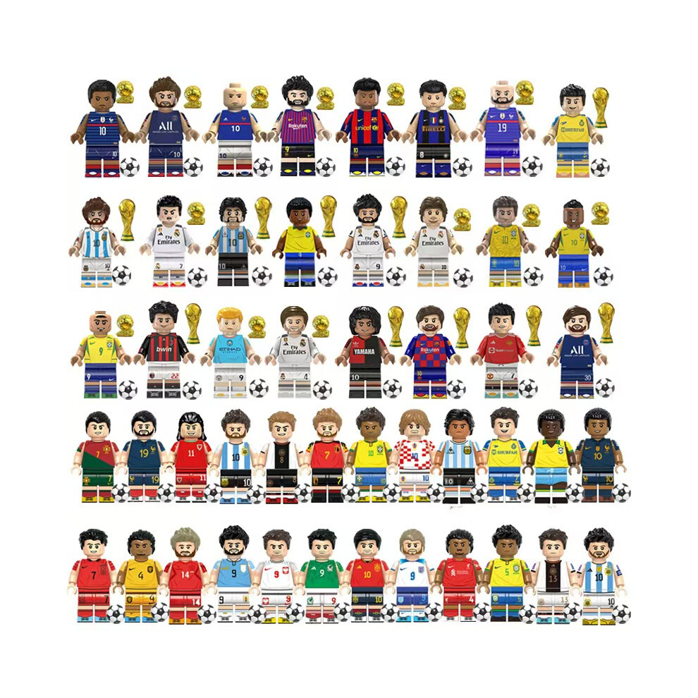 Photos - Construction Toy 48pcs Building Block Sports NBA Basketball World Cup Football Baseball League Compatible Lego Puzzle Suitable for Lego p6959