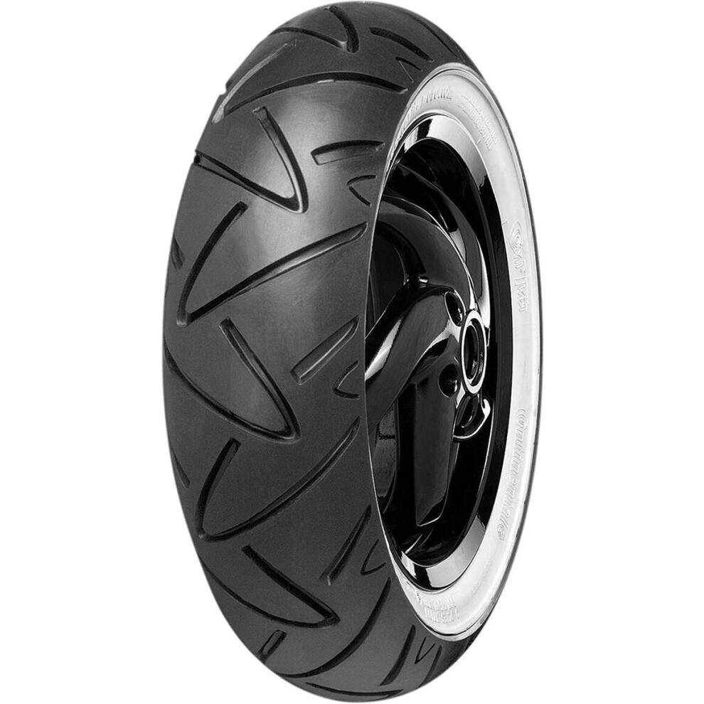 Continental Contitwist/Twist Ww Front Tyre Whitewall Tl 58P 120/70-12" 4019238465631