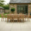 Charles Bentley Charles Bentley Solid Wooden Teak Garden Patio Oval 6-8 Seater Extendable Table 1