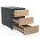 (Chipboard, Brown) Roller Container Dalosa 2