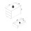 (Chipboard, Brown) Roller Container Dalosa 5