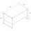 (Home Assembly Required, Coffee Tables) Design Sofatic coffee table Insasi L White 2