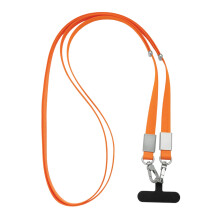 (One Size, Orange) XD Xclusive Recycled PET Cross Body Lanyard