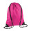 BagBase (One Size, Fuchsia) Bagbase Premium Drawstring Bag 1