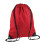 BagBase (One Size, Classic Red) Bagbase Premium Drawstring Bag 1