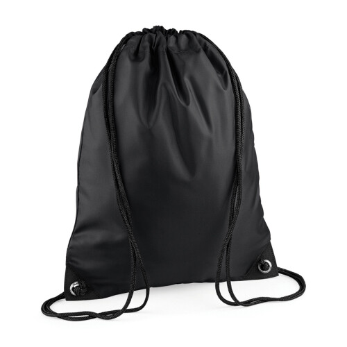 BagBase (One Size, Black) Bagbase Premium Drawstring Bag