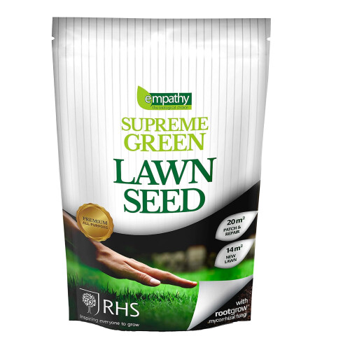 Empathy Supreme Green Lawn Seed 500g with Rootgrow
