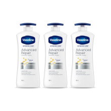 Vaseline 600ml Advanced Repair Body Lotion x3
