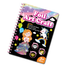 Paper Activity Book Coloring Craft Book Notebook Kids-Princess