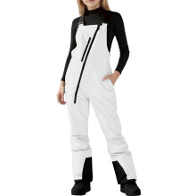 Kids Ski Pants Ski Bibs Insulated Snowboard-White 12Years