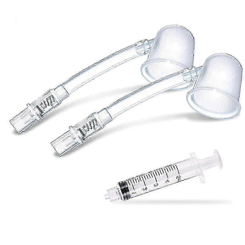 2 Set Nipple Corrector Device Correction for Inverted Nipples Treatment Enlargero