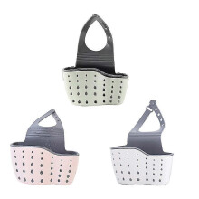 3pcs Sink Sponge Holder, Kitchen Organiser Sink Caddy Drain Basket Hanging Strainer Organizer Storage Bag