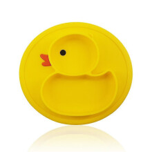 Baby Suction Plates, Non-slip Feeding Plate for Toddlers Babies Kids with Suction Cups