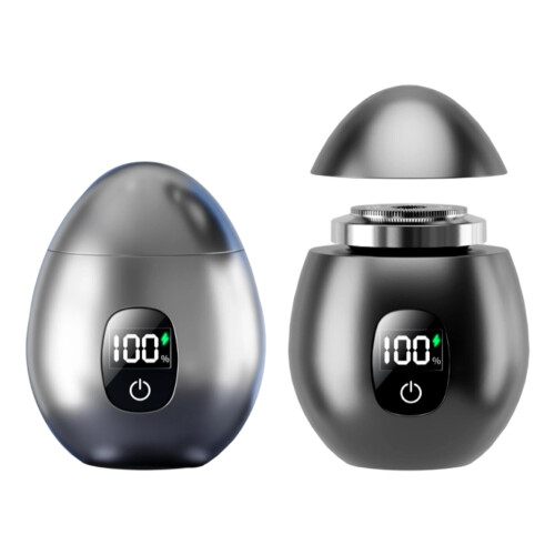 Small Men Electric Shaver Rechargeable Small Shaving-Silver 1
